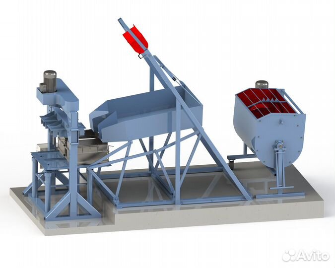 Линия по производству арболитовых блоков
