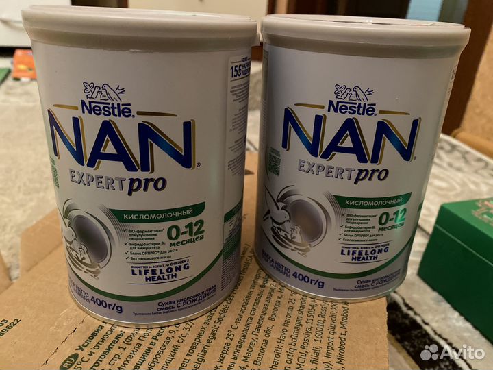 Nan expert pro 0-12мес