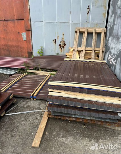 Профнастил некондиция и новый