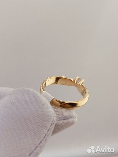 Золотое Кольцо 585 пробы с бриллиантами. Рассрочка