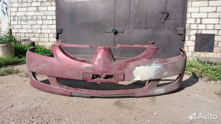 Бампер передний mitsubishi lancer 9