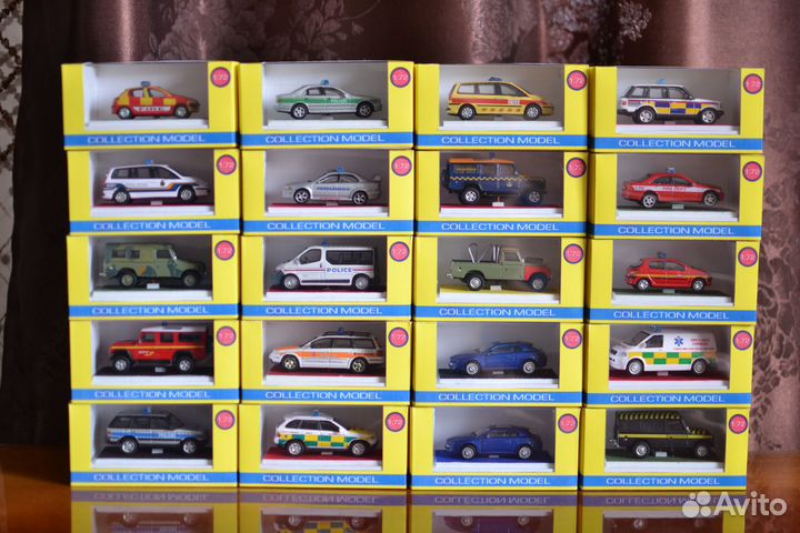 Коллекционные модели автомобилей 1:72