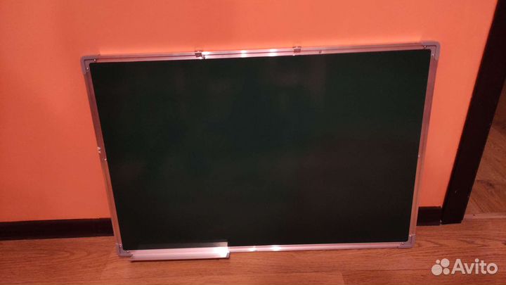 Доска двухсторонняя магнитная 200*100см маркерная