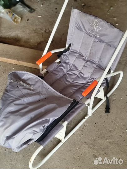 Детские зимние санки