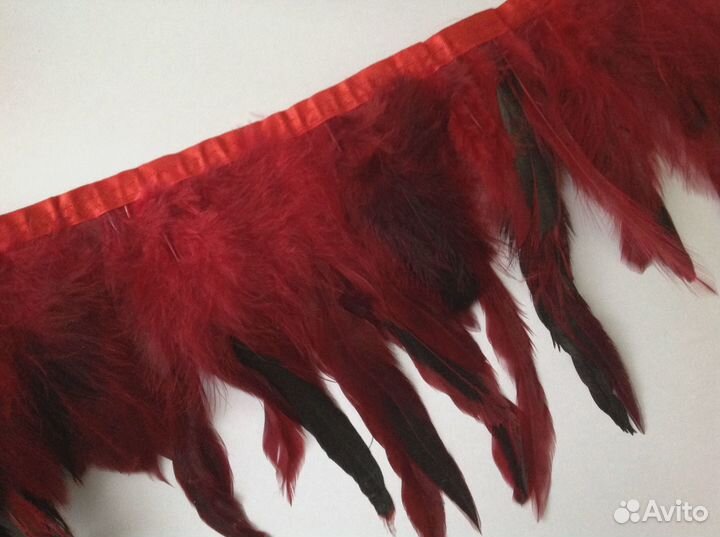Декоративные перья петуха