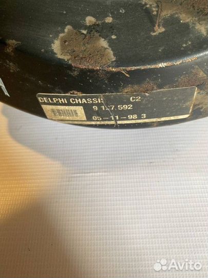 Усилитель тормозов вакуумный Opel Vectra