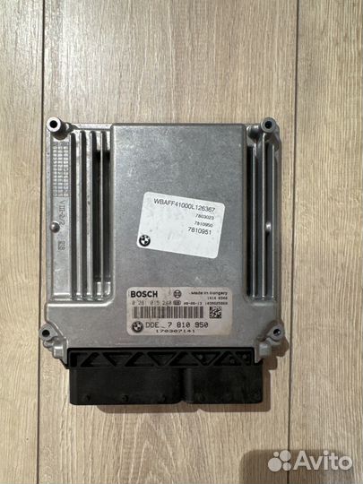 Блок управления двигателем bmw x5 e70