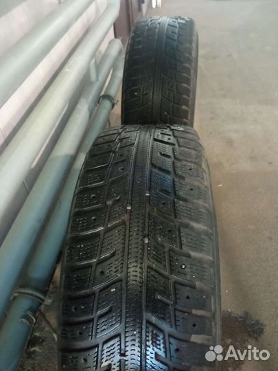 Колеса в сборе r15 зимние стояли на Рено Флюенс