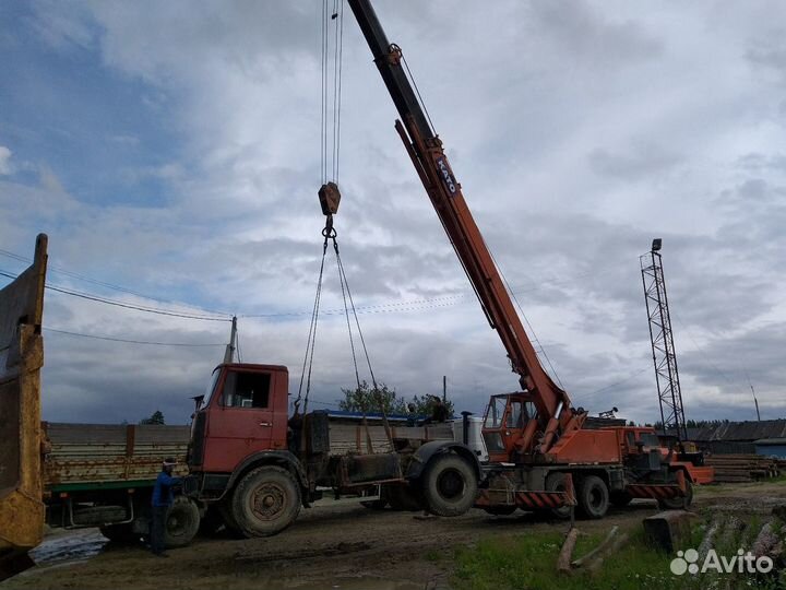 Услуги автокрана 16-20т