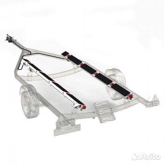 Роликовая система гидравлическая для прицепа мзса