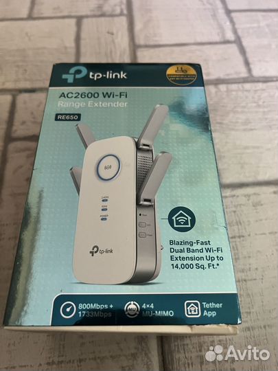 Wi fi репитер Tp link re650