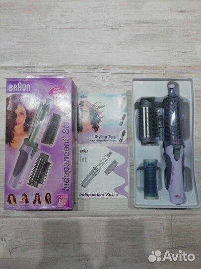 Щётка-фен стайлер braun C 80 S