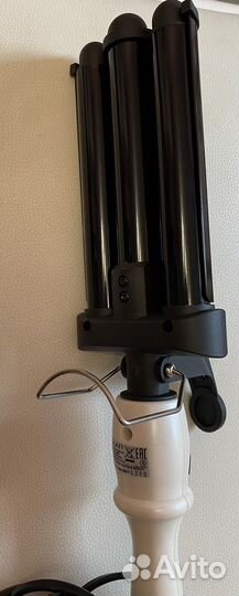 Щипцы galaxy для завивки волос, тройные