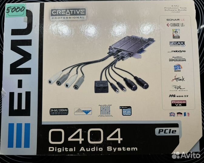Звуковая карта Creative E-MU 0404 PCIe