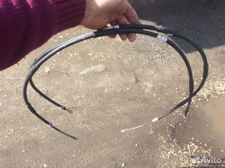 Трос ручного тормоза цена за оба