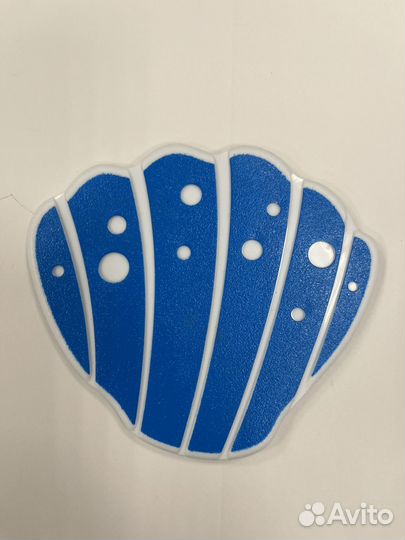 Мини-коврик 5 штук на присосках для ванной