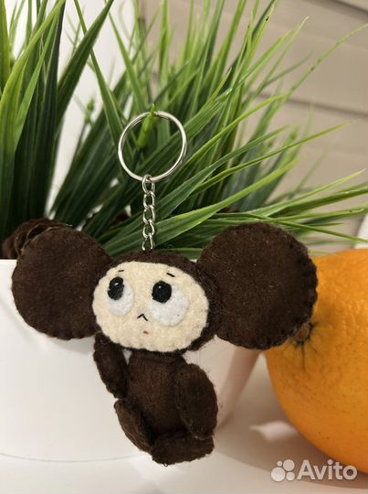 Чебурашка брелок