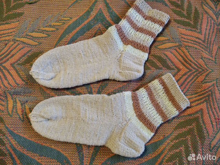 Носки мужские шерстяные, следки женские, пинетки