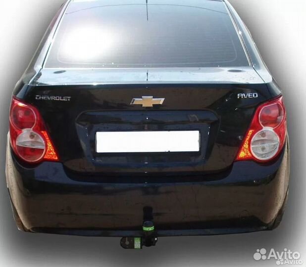 Фаркоп на chevrolet aveo Т300 (седан) 2011. гг