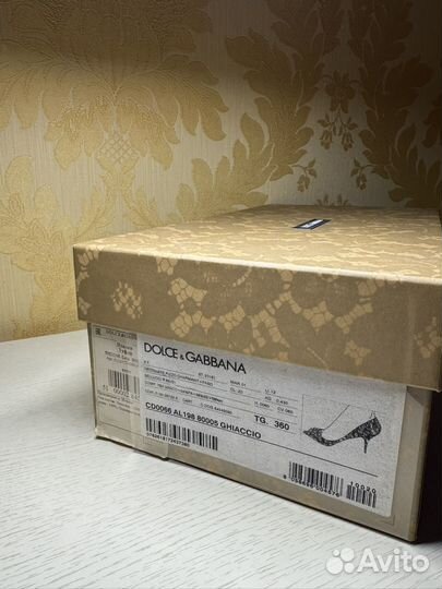 Dolce gabbana туфли