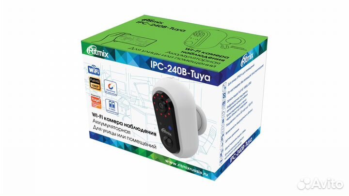 Wi-Fi камера Ritmix IPC-240B-Tuya