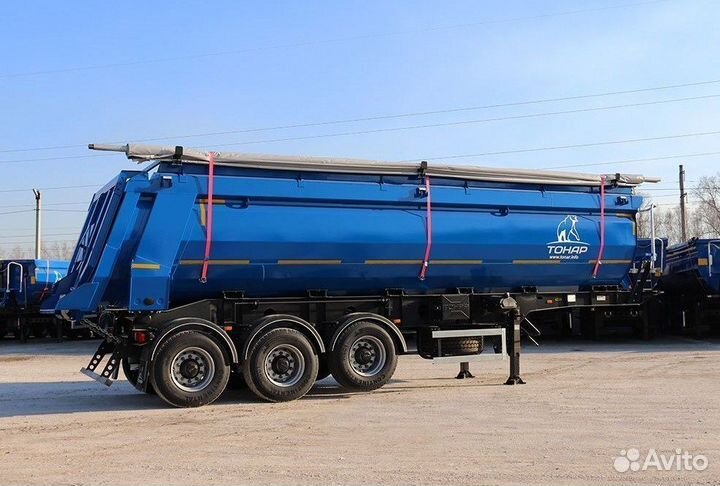 Тент на самосвальный полуприцеп зерновоз Тонар