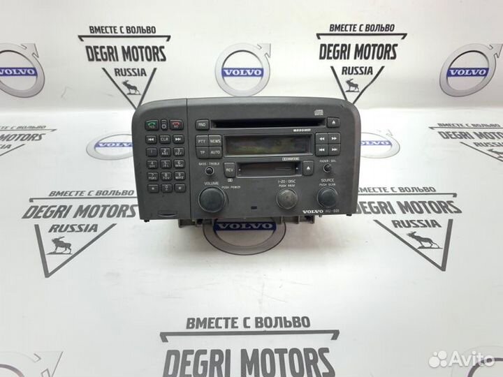 Магнитола HU 601 Volvo S80 03-06 оригинал ICM