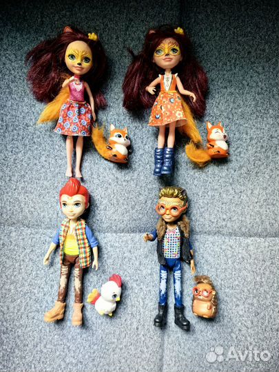 Куклы Enchantimals с питомцем