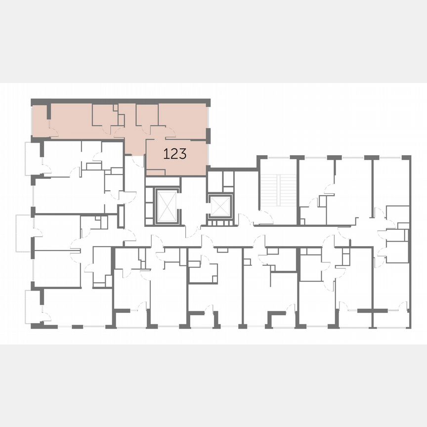 2-к. квартира, 55,5 м², 9/10 эт.