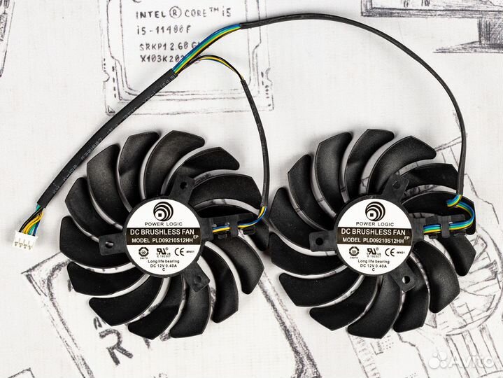 Вентиляторы для видеокарты MSI ventus XS OC