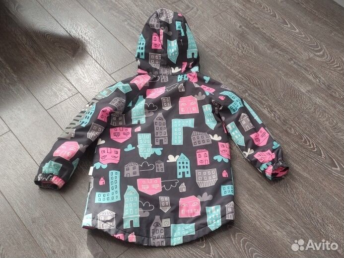 Куртка демисезонная для девочки 122 128 крокид