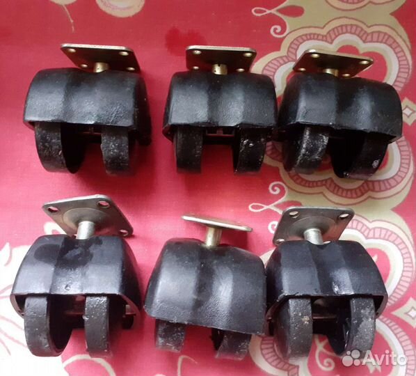 Колеса-ролики для мебели