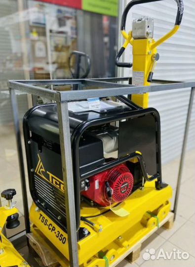 Виброплита реверсивная 350 кг гидропривод двсHonda