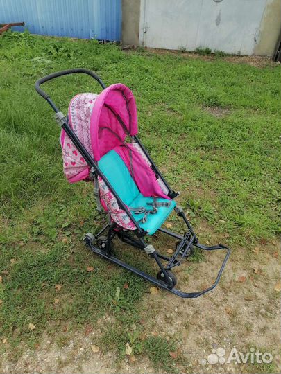 Коляска-санки