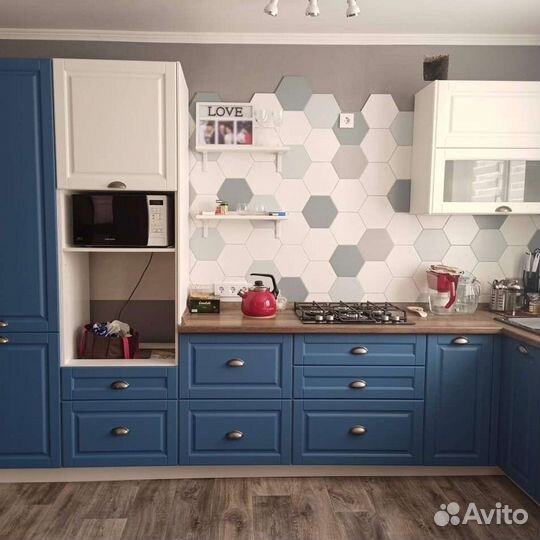 Кухонные фасады в эмали, шкафы, гардеробные