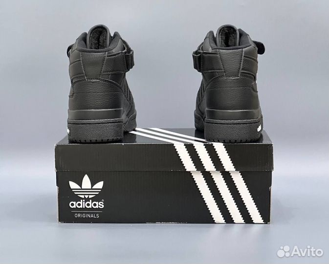 Кроссовки зимние Adidas Forum с мехом