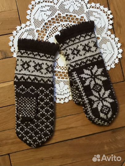 Варежки ручной работы Латвия