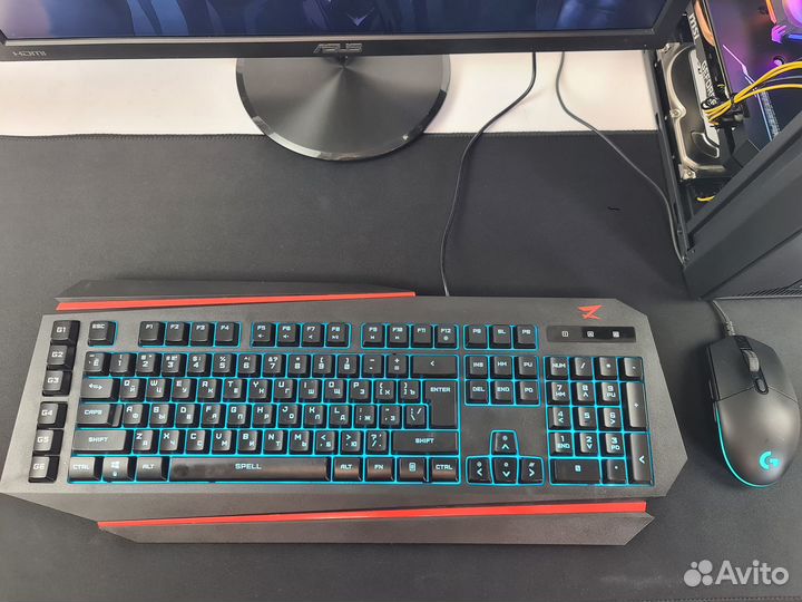 Полный игровой комплект intel 8/16 + MSI GTX 1660S