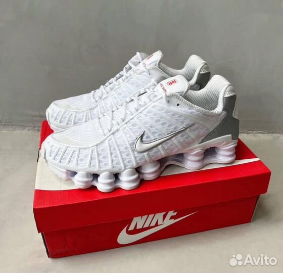 Nike shox tl white