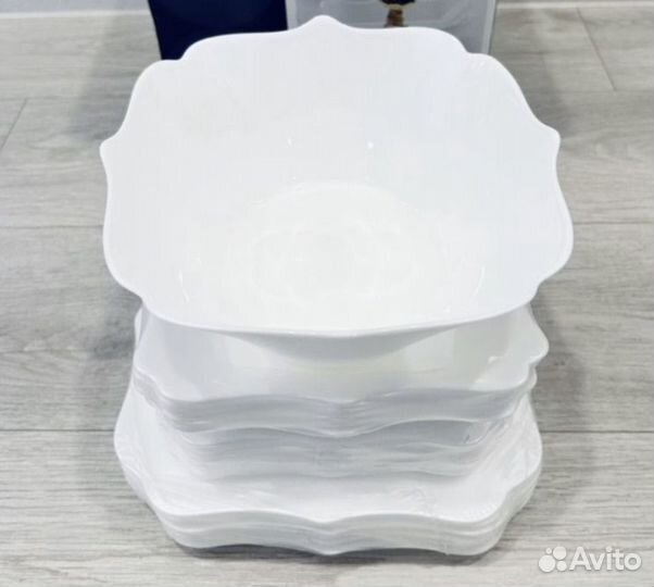 Luminarc Франция 19 предметов столовый сервиз