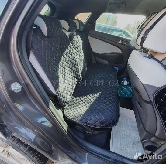 Накидки на сиденья из велюра