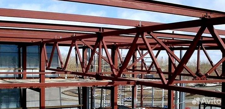 Ферма металлическая для навесов