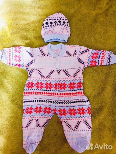 Одежда для новорожденных пакетом 56 размера