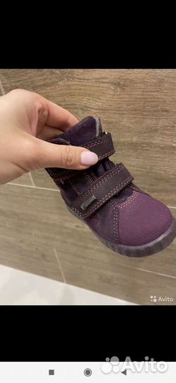 Ботинки демисезонные для девочки 21 размер