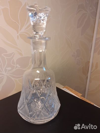 Графин и штоф хрусталь