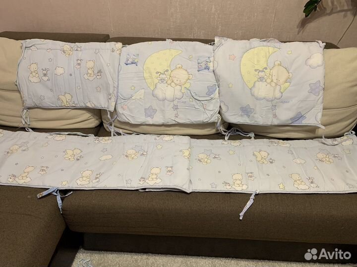 Бортики в детскую кроватку