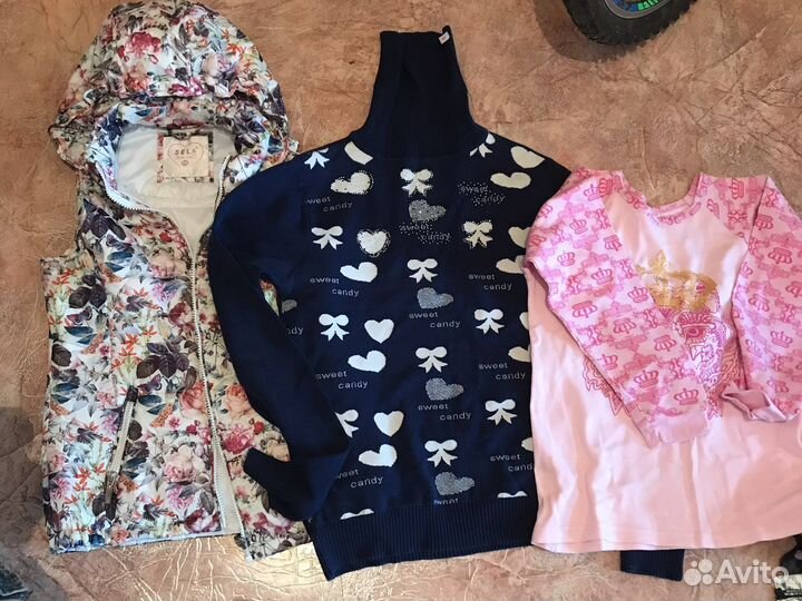 Вещи пакетом на девочку