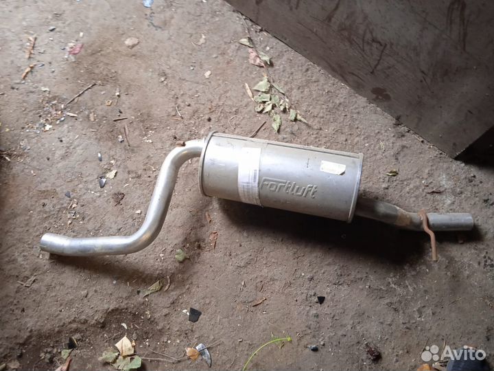 Глушитель ford focus 2 1.6