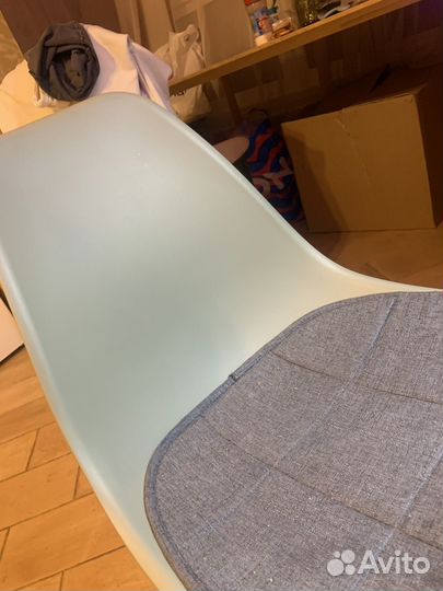 Стул для работы бу серый