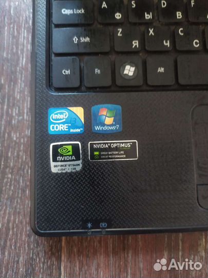 Ноутбук acer на запчасти